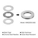 uxcell AXK2035 Thrust Needle Roller Bearings with Washers 20mm Bore 35mm OD 2mm Thickness 20pcs