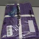 Bedsure Cooling Cotton Waffle Twin XL Blanket - Lightweight Breathable Blanket of Rayon Derived from Bamboo for Hot Sleepers, Luxury Throws for Bed, Couch and Sofa, Purple, 66x90 Inches