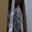 WDF 180 Pieces Silver Plastic Silverware - Silver Plastic Cutlery - Fancy Plastic Silverware Heavy Duty - 60 Forks 60 Knives 60 Spoons - Disposable Plastic Utensils Perfect for Party/Wedding