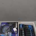 Mini audio DJ mixer Sound Board Console System,5 Channel 48V Phantom Power with Bluetooth USB MP3 Stereo live DJ Studio Streaming for professional recording party KTV stage