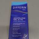 Differin Acne Treatment Gel, 30 Day Supply, Retinoid Treatment for Face with 0.1% Adapalene, Gentle Skin Care for Acne Prone Sensitive Skin, 15g Pump 