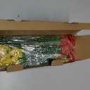 AmyHomie 20 Bundles Artificial Flowers for Outdoors, UV Resistant Fake Flowers No Fade, Faux Plants for Garden Porch Window Box Patio Decor (Mix Color)