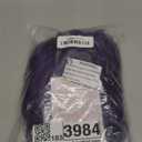 morvally 23 inches Long Wig Big Wavy Heat Resistant Synthetic Straight Hair with Bangs for Womens Cosplay Costume Halloween Party (Purple)