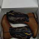 Rollda Kids Cowboy Boots for Boys Girls Western Square Toe Cowgirl Boots with Walking Heel (Toddler/Little Kid/Big Kid) (Black/Tan), 9