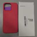 ORNARTO Compatible with iPhone 16 Pro Max Case 6.9", Slim Liquid Silicone 3 Layers Soft Gel Rubber Shockproof Protective Cover with Anti-Scratch Microfiber Lining-Desert Rose