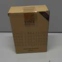 Vine Creations Clear Glass Soap Dispenser, 2 Pack Kitchen Soap Dispenser Set with Stainless Steel Pump, 16 oz Dish Soap and Hand Soap Dispensers for Bathroom with Waterproof Labels (Clear Bottle / Brushed Brass Pump)