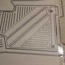 for 2007-2018 Jeep Wrangler JK 2 Door Floor Mats & Cargo Liner All Weather TPE Rubber Mats Accessories Black (for 2007-2018 Jeep Wrangler JK 2 Door)