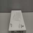 Rechargeable Wireless Keyboard and Mouse Combo- J JOYACCESS 2.4G Compact Quiet Slim Wireless Keyboard Mouse Combo for Laptop,PC,Desktop,Computer,Windows- Black