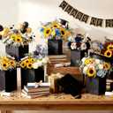 Youyole 12 Pcs 2026 Graduation Photo Box Centerpieces for Table, Class of 2026 Table Decor Picture Frame Holders, 6x4 Inch Grad Party Favors Photo Props for Congrats Grad Decorations Gift(Hat,Black)