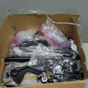Sttoraboks Vertical Bike Stands (2 Pack)Standing Bike Rack for Garage FloorUpright Bicycle Floor Stand Indoor Bike Holder with Adjustable Height for Garage & Apartment - for Wheels Sizes up to 29