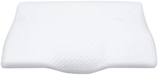 DRAVEL P01 Neck Support Pillows for Sleeping (P01C-White)