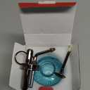 T4U Glass Plant Mister 200ML, Vintage Spray Bottle with Top Pump Fine Mist Garden Flower Sprayer Small Decorative Spritzer Watering Can Gift for Indoor Outdoor Succulent House Plant (Clear)