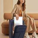 LOVEVOOK Carry On Luggage 22x14x9 Airline Approved, 22 Inch Softside Suitcases with Spinner Wheels, Lightweight Carry-on Suitcase with TSA Lock for Women Men, Large Luggage for Travel Business Trip