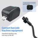 4 x 0.3M IEC C14 to C5 Power Cord, 250V 10A, for Laptop Power Supply, Monitor, Printer and More (0.3M C14 to C5 Power Cord)