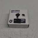 2.5K+1080P Mini Dash Cam Front and Rear, Dash Camera for Cars with 32GB SD Card, 2.45 inch IPS Screen, 2 Mounting Ways, Night Vision, WDR, G-Sensor Lock, Loop Recording, Parking Monitor, Black