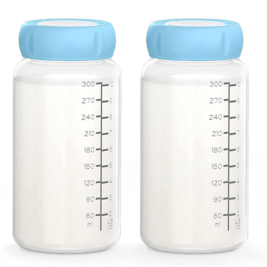 Xaproo Breastmilk Containers, Compatible with Xaproo Breast Milk Cooler-Blue (2PCS)