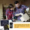 Dad Tape Measure Gifts from Daughter Son Kid Fathers Day Gift Father Stepfather Grandpa Papa Birthday Christmas Gifts Set No One Will Measure Up to You Tape 16 FT (Dad Love)