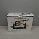 Chefman Rotating Belgian Waffle Maker, 180 Flip Iron w/ Non-Stick Plates, Adjustable Timer, Locking Lid, & Drip Plate, Space Saving Storage, Mess-Free Breakfast, Stainless Steel/Black