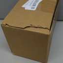 Ohlove Qtip Holder with Bamboo Lids, 3 Compartments Cotton Ball/Swabs Dispenser, Apothecary Jar Clear Plastic Bathroom Container for Storage and Organizer