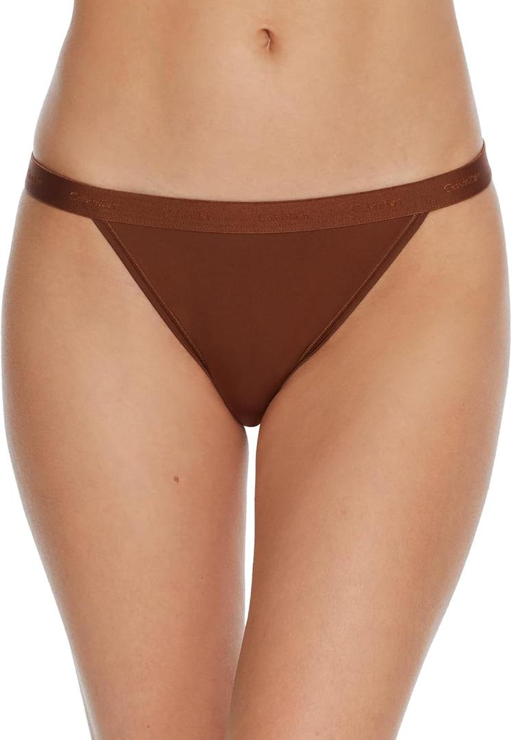 Calvin Klein Form To Body Tanga, L, Spruce