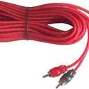 RonDexy True 8 Gauge Car Audio Cable Amp Wiring Kit- 2 Channel CCA Power Cable Amplifier Install Wiring Kit 17ft Power Wire RD04AK8