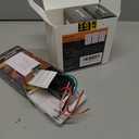 BESTTEN Super Slim Dimmer Light Switch, Quiet Rocker, Max 300W LED, CFL, 600W Incandescent, Single Pole or 3 Way Dimmable Switch with Screwless Wallplate, ETL Listed, 3 Pack, White