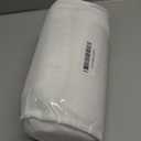 anzhixiu Half Moon Leg Bolster for Back Sleeping- Adjustable Height Under Knee Pillow for Ankles- Pure Memory Foam Leg Pillow for Sleeping on The Bed- Bubble