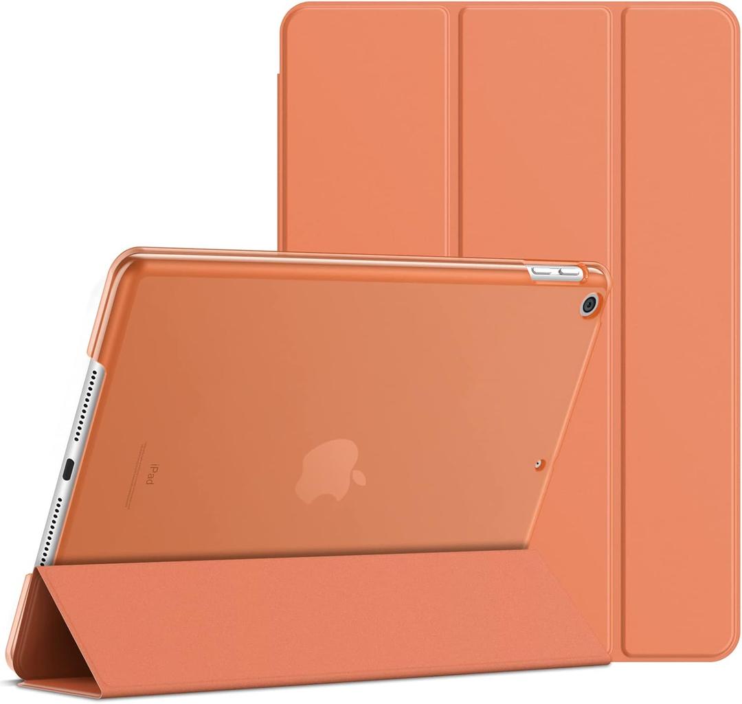 JETech Case for iPad (9.7-Inch, 2018/2017 Model, 6th/5th Generation), Smart Cover Auto Wake/Sleep (Papaya)