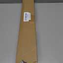 Curtain Rods No Drilling for Windows 32 to 45 Inch: No Drill Small Black Curtain Rod with Adhesive Brackets for Bedroom,5/8" Apartment Renter Friendly Adjustable Drapery Rods Easy Install