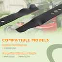 HQPASFY 2105300125A Lawn Mower Blade, Fit for MNA152505 MNA152701, Blade Compatible with Hyper Tough 20" Lawn Mower Deck, 1 Pack
