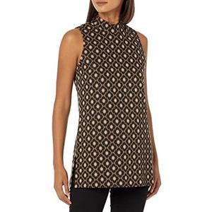 Trina Turk Women's Geometric Tunic Top, XS