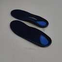 PowerStep ProTech Orthotic Insoles - Medical Grade Arch Support Inserts for Plantar Fasciitis Relief - Made in USA - Maximum Cushioning + ShockAbsorb Orthotics (M 6-6.5 W 8-8.5) (Men's 6-6.5 / Women's 8-8.5, White)