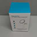 XooFly 3 in 1 Wireless Charging Station for Apple Devices, 15W Fast Wireless Mag-Safe Charger Stand with 20W Adapter for iPhone 17 16 15 14 13 12 Pro Max/Air/Plus/Pro/Mini,iWatch,AirPods (White)