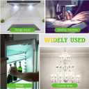 VILLCASE E12 Led Light Bulbs 2 Pack Replacement Light Bulb for Household Lamps Warm White Home Led Bulb for Bedroom Living Room Indoor Lighting 4.05 X 1.22 X 1.22 in