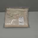 RYB HOME Half Window Curtains - Linen Textured Sheer Curtains Privacy Semi Sheer Drapes for Small Window Tiers Set for Bedroom Kitchen Cafe Bathroom, Beige, W 52 x L 36, 1 Pair