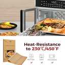 2 x Air Fryer Liners Compatible with Emeril Lagasse 26 QT Extra Large Air Fryer, 200pcs Accessories for Emeril Lagasse French Door 360 Toaster Oven Xl, Kalorik