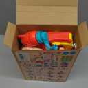 Crelloci 4 in 1 Color Dough Kitchen Creations Set, Ice Cream Noodle Hamburger Cake Maker Machine, Art Crafts Food Modeling Play Toys, Tools Kit for Boys Girls Kids Toddlers Ages 3+ (24 Colors Dough)