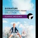 Americanflat 12x22 Picture Frame with Polished Plexiglass - Signature Collection - Gallery-Style Frames Made of Engineered Wood - Photo Frame for Wall Display - Black