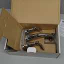 Delta Woodhurst Centerset Chrome Bathroom Faucet, 4 Inch 3 Hole Bathroom Sink Faucet for Vanity, Metal Push-Pop Drain Assembly, Chrome 2532LF-MPU