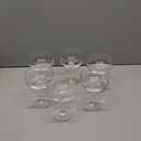 YANGNAY Coupe Champagne Glasses Set of 6 Crystal Cocktail Glasses with Short Stem, Martini Glasses - 7 oz