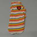 DENTRUN Hairless Cats Shirt Breathable Cat Daily Wear Clothes Stripe Vest Adorable Pajamas Jumpsuit Soft & Skin-Friendly, Size L