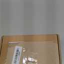 Door Knobs Interior, Classic Decorative Satin Brass Passage Door Knob Perfect for Bedroom or Bathroom Doors, Durable Stylish Hardware for Indoor Use- 1 Pack