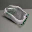 Baby Bath Support | Newborn Bathtub,Ideal for Babies Less Than 6 Months Old with Thermometer Baby Bather, Baby tubs for Baby tubs for Newborn Essentials Must Haves-Baby tub (Gray)