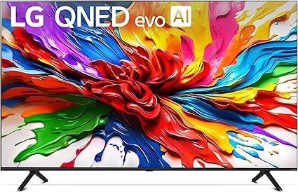 LG 75-Inch Class QNED evo AI QNED92A Series Mini LED 4K Smart TV w/Dolby Atmos, Dolby Vision, HDR10, AI Super Upscaling 4K, Filmmaker Mode, Wow Orchestra, Alexa Built-in (75QNED92AUA, 2025)