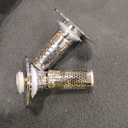 Bathroom Sink Drain Strainer,Universal Pop-Up Sink Stopper Hair Catcher, Anti-Clog Stainless Steel Drain Filter Basket, Removable Sink Drain for Bathroom Sink Stopper Replacement (Silver-2pack)