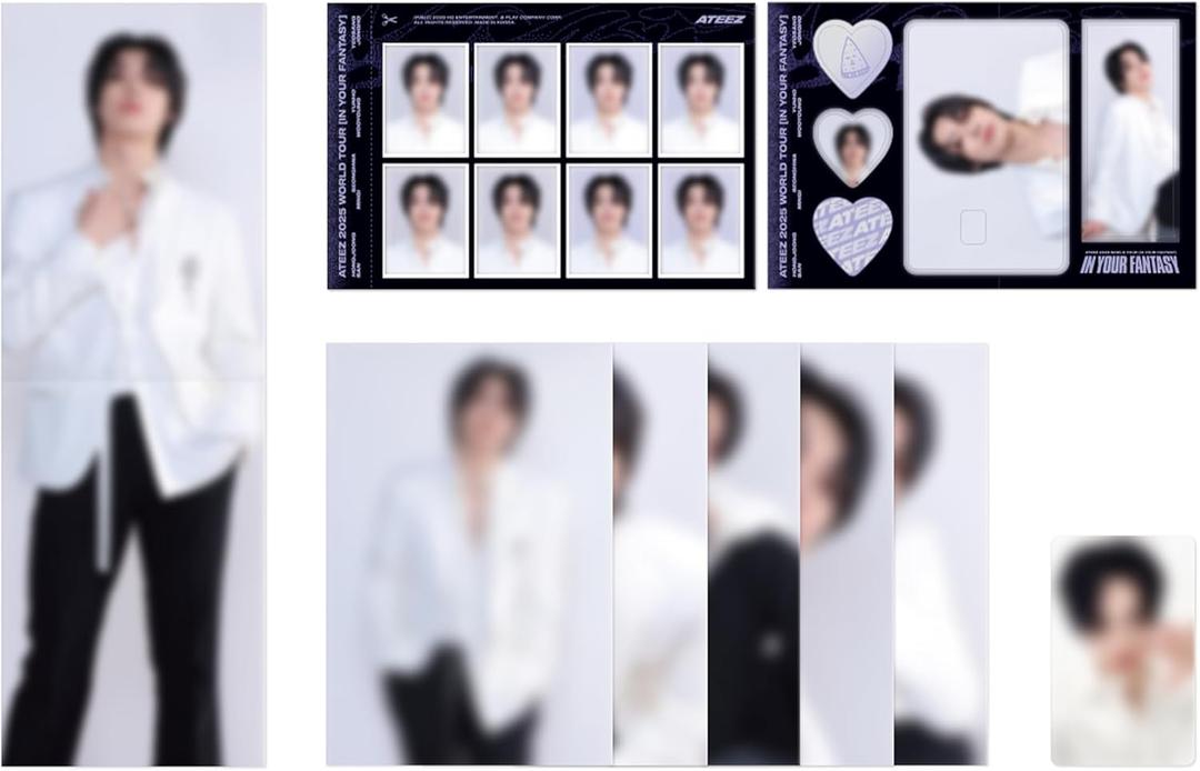 Official Tour Merch Photo Set (One Size, Black - Mingi)