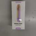 Bikini Trimmer for Women, 2 in 1 Dual Head Rechargeable Electric Shaver, Painless Pubic Hair Trimmer for Underarm Leg Arm Body Face IPX7 Waterproof & Travel-Friendly, GoldPurple