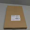 Black Paper Towel Holder Countertop, Standing Paper Towel Roll Holder for Kitchen Bathroom, with Weighted Base for One-Handed Operation, Stainless Steel in Black Matte Finish