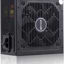 500W Power Supply, 5V3.3V DC-DC,80 Plus Bronze Certified, ATX PSU Active PFC SLI Crossfire Ready Gaming PC Computer Power Supplies, PS500WF