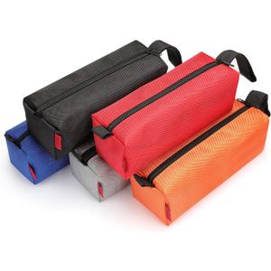 YOOFAN Tool Bags - 5 Packs of Heavy Duty Tool Pouches with Zipper, Made with 1680D Oxford Fabric and Waterproof Coating